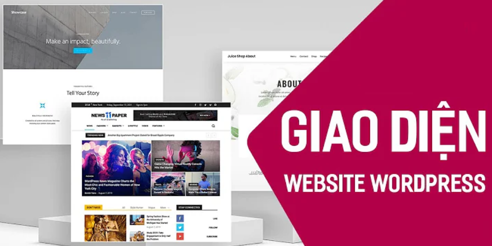 Giới thiệu về giao diện WordPress