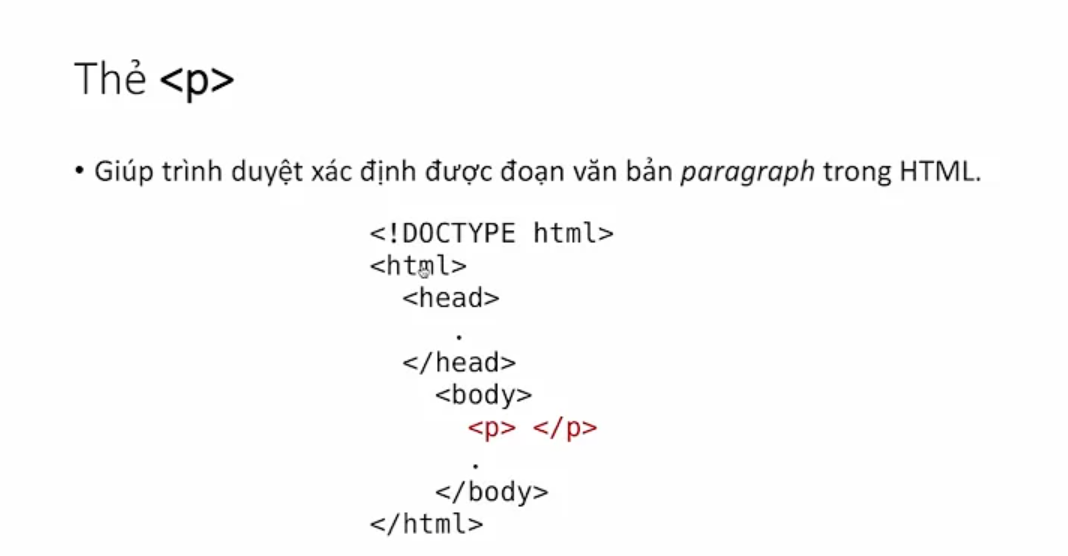 Thẻ P Trong HTML Là Gì? Tất Cả Những Gì Bạn Cần Biết